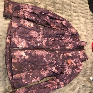 North face light weight winter jacket